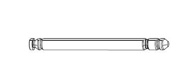 Roto NT Ollócsapágy csap E5 (227354),  71mm
