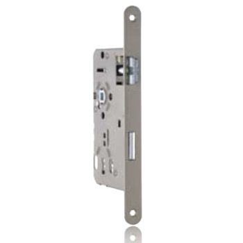   TITAN DIN normálkulcsos zár 55/72, inox, aszimmetrikus előlappal - kifutó típus