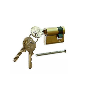 ISEO F5 félhengerzárbetét 10/35, réz