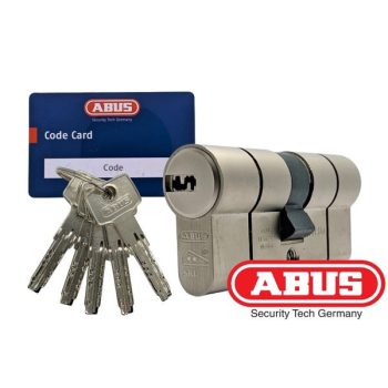   ABUS D10PS NP biztonsági hengerzárbetét 30/45 5-kulcsos, nikkelezett