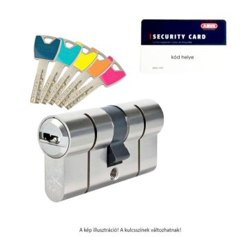   ABUS P12R PS biztonsági hengerzárbetét 30/30 5-kulcsos, nikkelezett