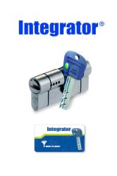 MUL-T-LOCK INTEGRATOR BS biztonsági hengerzárbetét 31/31 5-kulcsos, nikkelezett - kifutó