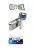 MUL-T-LOCK MT5+/MTL800 biztonsági hengerzárbetét 31/35 3-kulcsos, nikkelezett