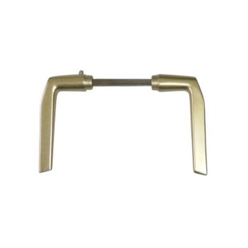   410 alu F2 eloxált kilincspár (pezsgőszínű), 103-108 mm-es hosszított tengellyel