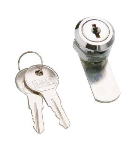 Ziur 201 (MHA) cilinderes fémbútorzár egyenes zárólemezzel