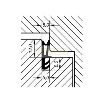 Primo EV 4150 szárnyfalctömítés, bézs