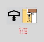 Trelleborg-DIPRO-H2001-tomites-belso-ajtokhoz-beige