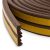 Isofix-EPDM-tomites-E-profil-barna-6m-es-csomagban