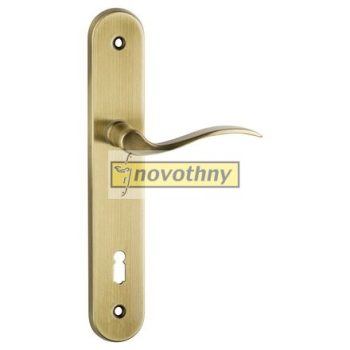   MIRABELLA súrolt bronz hosszúcímes kilincsgarnitúra - kifutó