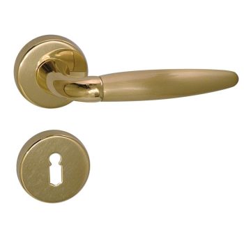   DREAM réz-szatén réz  rozettás kilincsgarnitúra - kifutó