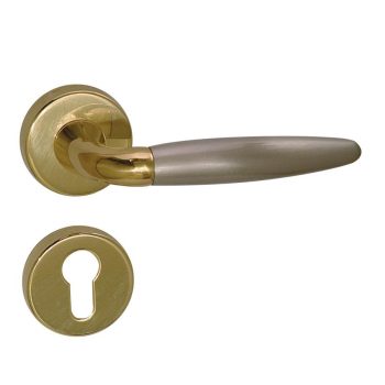   DREAM réz-szatén nikkel  rozettás kilincsgarnitúra - kifutó 