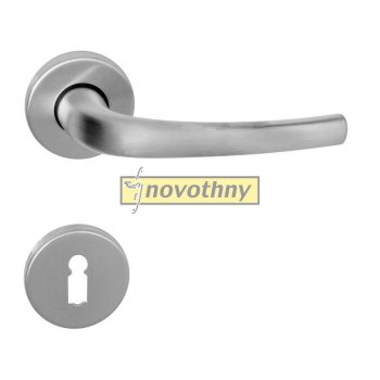 PHAEDRA-matt-krom-rozettas-kilincsgarnitura