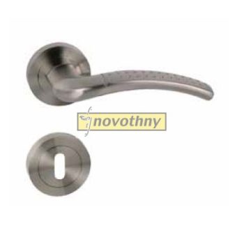 PALLAS-szaten-nikkel-rozettas-kilincsgarnitura