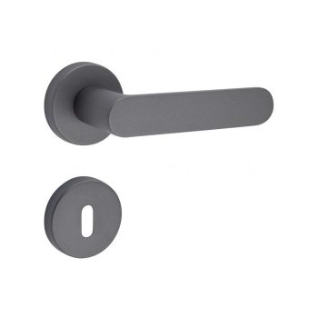SHAPE antracit rozettás kilincsgarnitúra