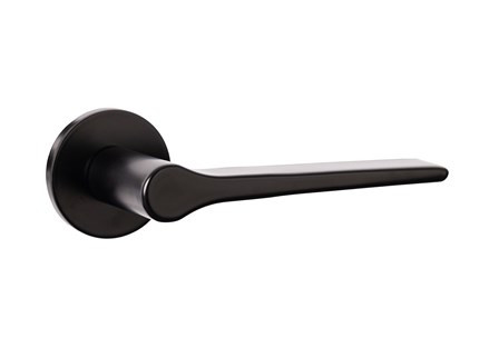 SIGMA fekete körrozettás kilincsgarnitúra - bevezető áron