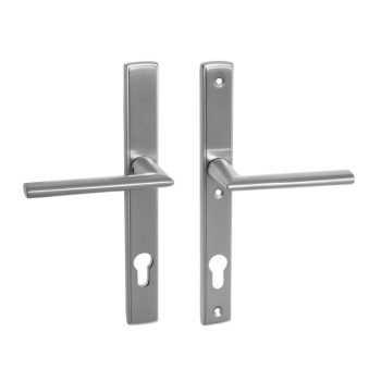 MANTOVA-matt-krom-bejarati-kilincsgarnitura