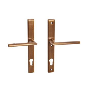 MANTOVA-matt-krom-bejarati-kilincsgarnitura