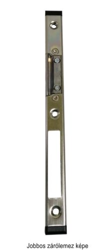 GU Zárólemez Euro/Beifalz, 20mm, sima talpú, állítható, balos vagy jobbos (fa tokhoz)